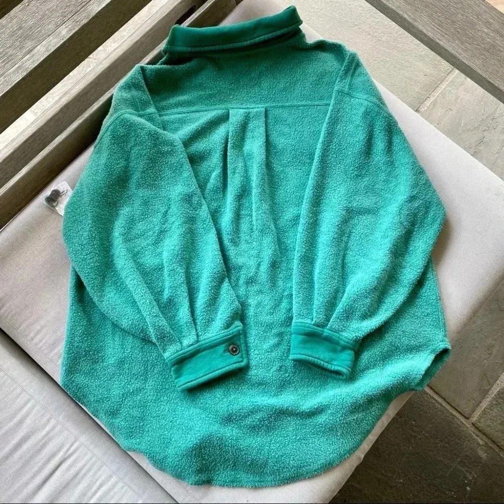 New Free People Ruby Jacket Shacket Oversized Fle… - image 5